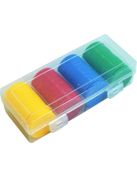 Contadores de Plástico Smartdealspro 100pcs 32mm con Caja