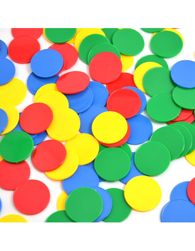 Contadores de Plástico Smartdealspro 100pcs 32mm con Caja