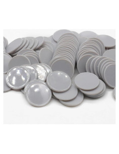 Juego de 100 Fichas de Plástico para Aprendizaje 25 mm