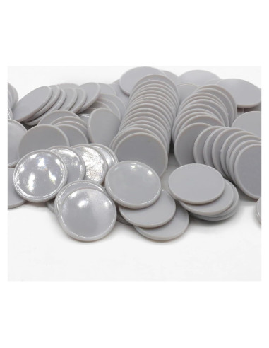 Juego de 100 Fichas de Plástico para Aprendizaje 25 mm