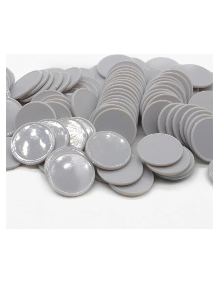 Juego de 100 Fichas de Plástico para Aprendizaje 25 mm