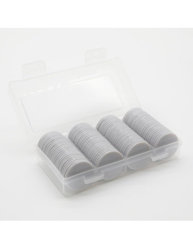 Juego de 100 Fichas de Plástico para Aprendizaje 25 mm