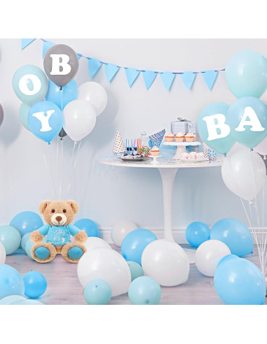 Osos de Peluche Lenwen 10 Pcs 35,56 cm para Baby Shower