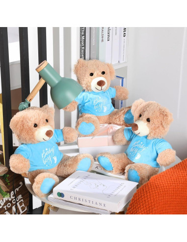 Osos de Peluche Lenwen 10 Pcs 35,56 cm para Baby Shower