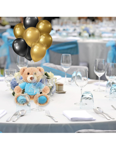 Osos de Peluche Lenwen 10 Pcs 35,56 cm para Baby Shower