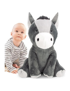 Burro de Peluche Homily 50 cm Juguete para Niños y Adultos