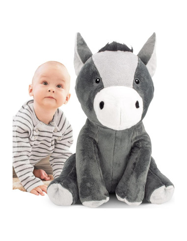 Burro de Peluche Homily 50 cm Juguete para Niños y Adultos