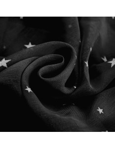 Cortinas Transparentes Eimilaly 2 Paneles 182,88 cm Estrellas 2