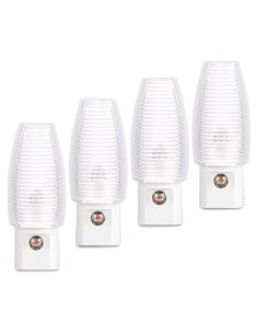 Emotionlite Luz Nocturna Enchufable LED 4 Piezas 2700K