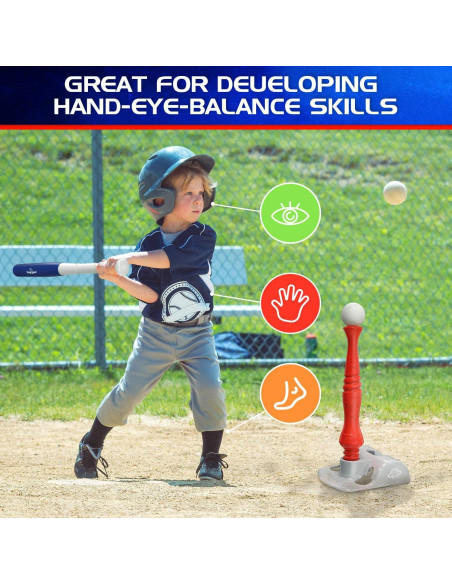 Conjunto de Tee Ball EagleStone para Niños 3-8 Años