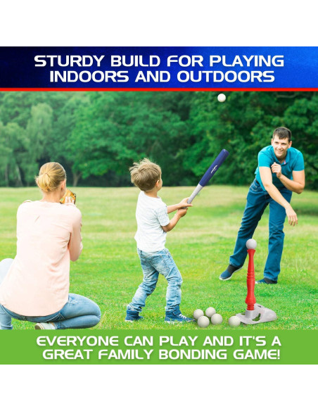 Conjunto de Tee Ball EagleStone para Niños 3-8 Años