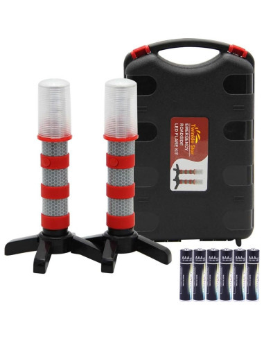 Kit de Bengalas de Emergencia Twinkle Star LED - 2 Juegos