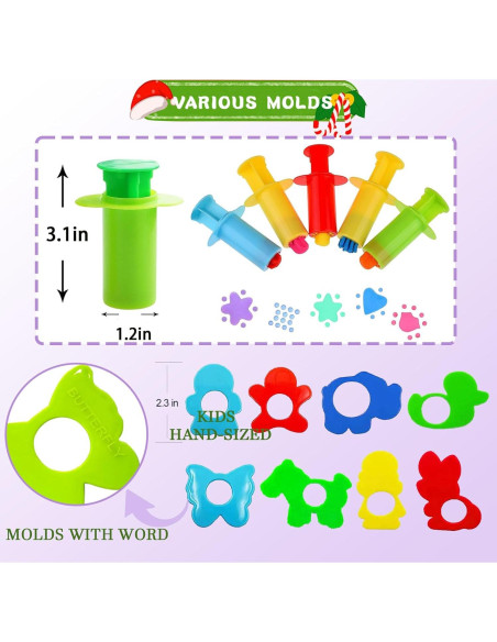 Set de Herramientas de Masa Jaees con Moldes y Rodillo