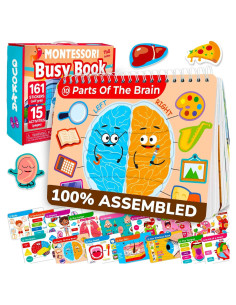 Libro Ocupado Quokka Cuerpo Humano 3-10 Años Actividades