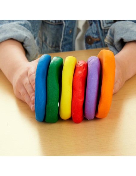 Masa libre de trigo Colorations 6 colores 0.68 kg no tóxica Masa libre de trigo Colorations 6 colores 0.68 kg no tóxica