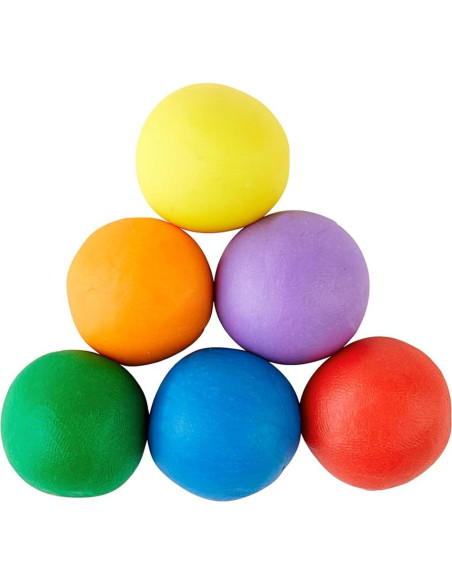 Masa libre de trigo Colorations 6 colores 0.68 kg no tóxica Masa libre de trigo Colorations 6 colores 0.68 kg no tóxica