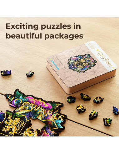 Rompecabezas Harry Potter A2 Escudo de Hogwarts 349 Piezas