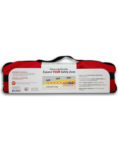 Kit de Señales de Emergencia Orion Safety 6030 - 6 Señales + Chaleco