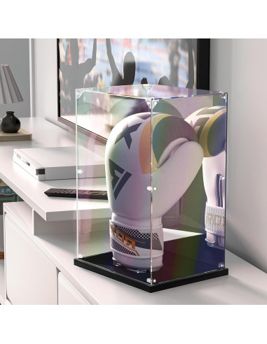 Caja de Exhibición Acrílica KOLIPI para Guantes de Boxeo