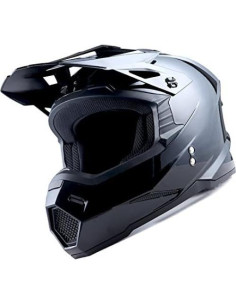 Casco MX 1Storm HF801 Negro Brillante + Gafas y Guantes 2
