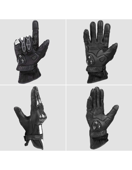 Guantes de motocicleta INBIKE con nudillos duros y táctil