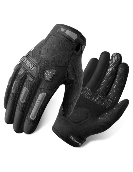 Guantes de Montaña INBIKE Táctiles con Protección TPR
