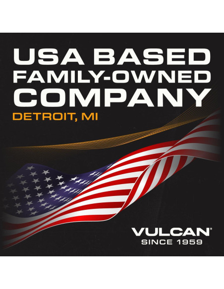 Correas de Amarre VULCAN 1.6" x 2-Pack 726kg Naranja