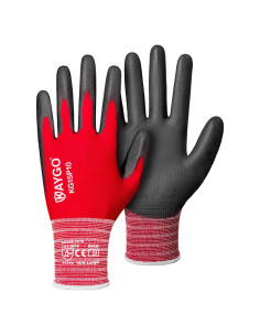 Guantes de Trabajo KAYGO KG15P 12 Pares X-Large Rojo