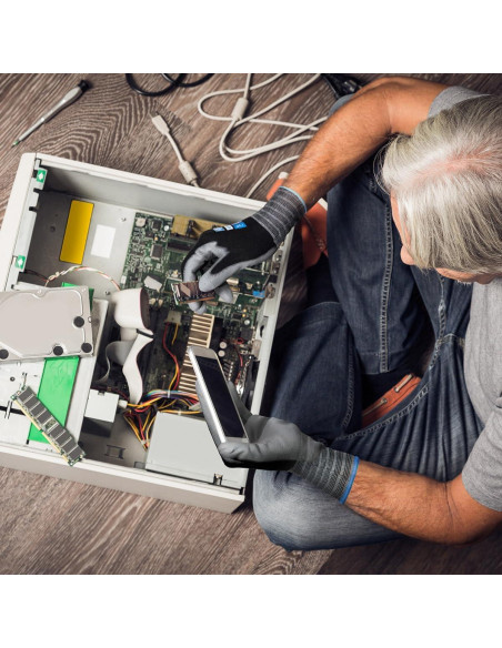 Guantes de Trabajo KAYGO KG15P 12 Pares Táctiles Pequeños