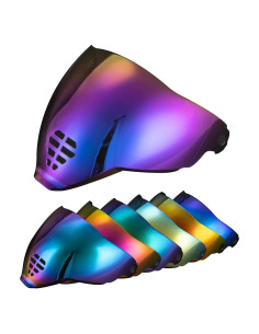 Visor PSLER IC-06 para Casco Icon Airflite Púrpura