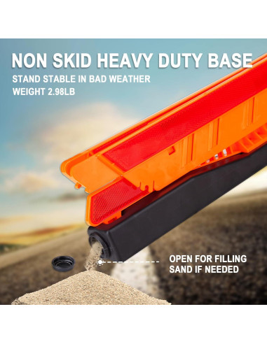 Kit de Triángulos de Advertencia Cartman 3PK - Reflectantes