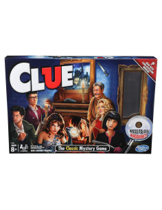 Juego Clue Hasbro Gaming, Misterio para 2-6 Jugadores