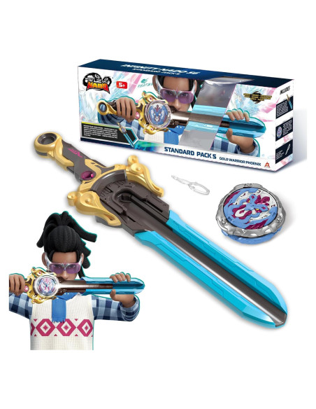 Juguete de Batalla INFINITY NADO Fénix Guerrero Dorado