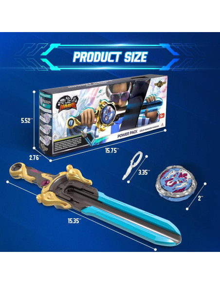 Juguete de Batalla INFINITY NADO Fénix Guerrero Dorado