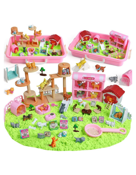 Caja Sensorial KNASON para Gato y Perro con Arena 0.91 kg Caja Sensorial KNASON para Gato y Perro con Arena 0.91 kg