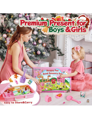 Caja Sensorial KNASON para Gato y Perro con Arena 0.91 kg