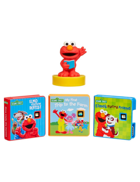 Pequeños Tikes Máquina de Sueños Elmo 3 Cuentos Luz Nocturna