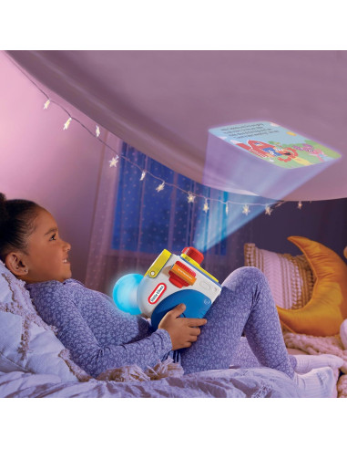 Pequeños Tikes Máquina de Sueños Elmo 3 Cuentos Luz Nocturna