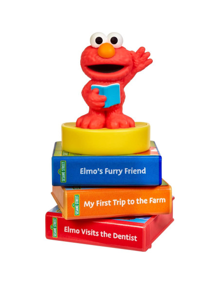 Pequeños Tikes Máquina de Sueños Elmo 3 Cuentos Luz Nocturna