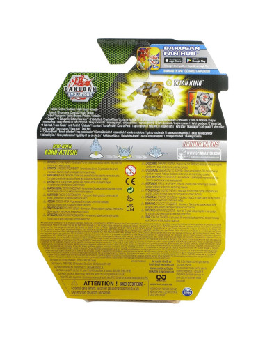 Bakugan Geogan Aurelus Titan King 2022 - Figura de Acción