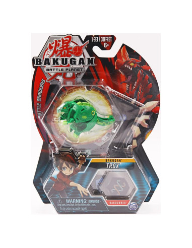 Criatura Transformadora BakuSeries Trox 15cm Coleccionable