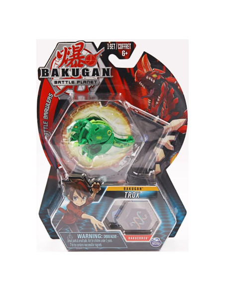 Criatura Transformadora BakuSeries Trox 15cm Coleccionable