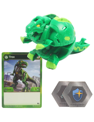 Criatura Transformadora BakuSeries Trox 15cm Coleccionable