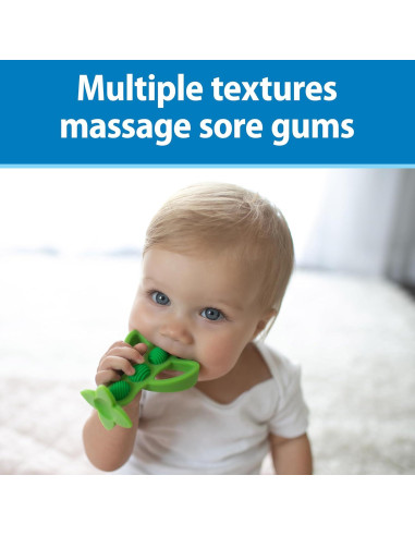 Mordedor y Cepillo de Entrenamiento Dr. Brown's 100% Silicona 3m+