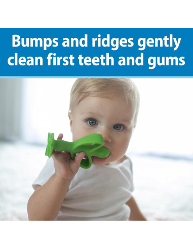 Mordedor y Cepillo de Entrenamiento Dr. Brown's 100% Silicona 3m+