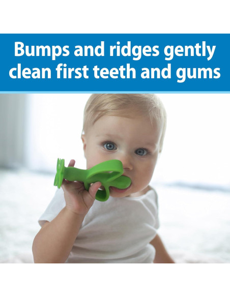 Mordedor y Cepillo de Entrenamiento Dr. Brown's 100% Silicona 3m+