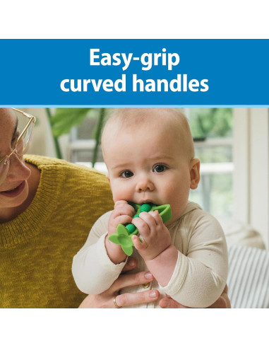 Mordedor y Cepillo de Entrenamiento Dr. Brown's 100% Silicona 3m+