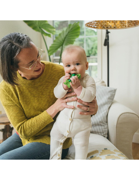 Mordedor y Cepillo de Entrenamiento Dr. Brown's 100% Silicona 3m+