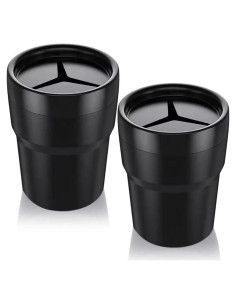 Basurero de Coche FIOTOK Portátil con Tapa - 2 Paquetes