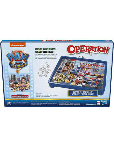 Juego de Mesa Operación Paw Patrol - Hasbro - 6+ Años